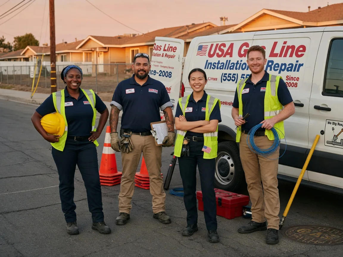 Gas Line Installation company in Eaton, IN