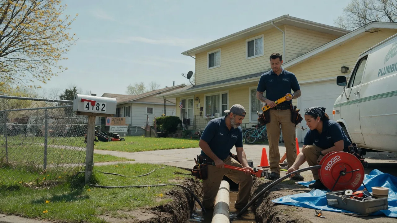 Gas Line Repair in Eaton, IN near me